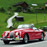 Une MG 1959, hommage à Morris Garages. 